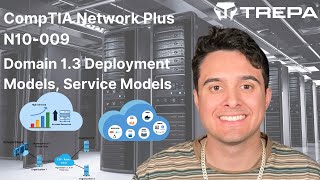CompTIA Network Plus N10-009 Full Course | Domain 1.3 Cloud Deployment Models, Service Models