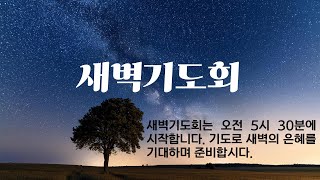 2025년 1월 31일 (금) 두레교회 새벽예배