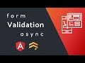 Async Validation with Angular Reactive Forms + Firebase