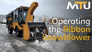 TUTORIAL: How to Operate the Trackless Ribbon Snowblower Attachment