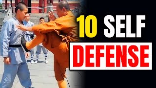 How To Protect Yourself?!👊| 10 Shaolin Kung Fu Self Defense Techniques