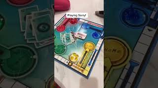 Playing Sorry! #familytime #boardgames #boardgame