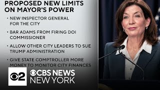 How Gov. Hochul wants to limit NYC Mayor Eric Adams' power