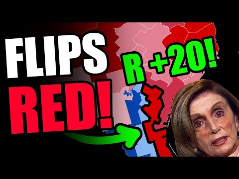 Historic FLIP! Democrat Region FLIPS Republican By 20 Points! - YouTube