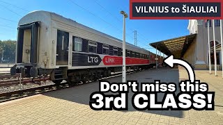 Why You Should Ride Lithuanian’s Soviet Train Carriages Before They Are Gone!