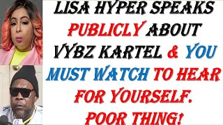 LISA HYPER MADE A PUBLIC STATEMENT IN THIS VIDEO THAT VYBZ KARTEL USED TO BEAT HER \u0026 OTHERS