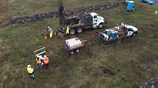 Geotechnical Drilling at a Residential Site