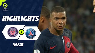 TOULOUSE FC - PARIS SAINT-GERMAIN (1 - 1) - Highlights - (TFC - PSG) / 2023-2024
