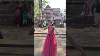 ഒന്നാം രാഗം പാടി✨#thoovanathumbikal#moviesong #vadakkumnadhan#vadakkunnathantemple#dance#shortvideo