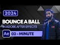 How To Bounce A Ball In After Effects 2024 | Animate Bouncing Ball After Effects 2024