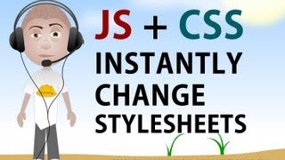 Change Style Sheet Using Javascript Tutorial CSS Swap Stylesheet
