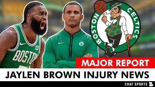 NEW Jaylen Brown Injury Update + Celtics Benching Starters For NBA Regular Season? | Celtics Rumors
