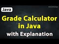 Java Program to Calculate Student Grades