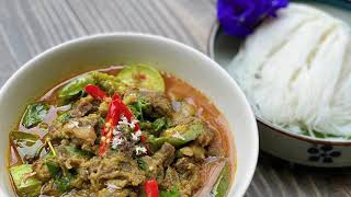 แกงเขียวหวานเนื้อโคขุน รสเด็ดจัดจ้าน | Thai Green curry with beef