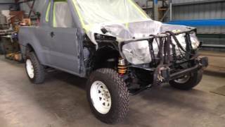 NP Pajero Ute, Ready For Painting