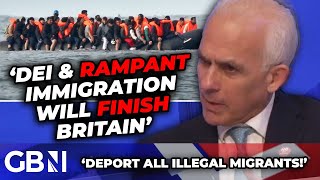 'Deport ALL illegal migrants!' SEETHING Ben Habib : 'DEI and migration will be the END of Britain!'