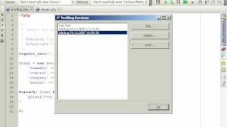 PHPEdit Profiling tutorial