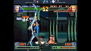 KOF98C - 영위 VS 소운 (베니마루 메인 고정)