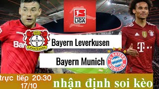 Bayern leverkusen vs Bayern munich | trực tiếp nhận định soi kèo bóng đá đức bundesliga 20h30 17/10