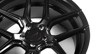 TSW Alloy Wheels - Tabac in Semi Gloss Black