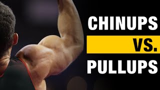 Pullups vs Chinups:  The BIG Differences!!
