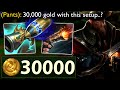 I play Gangplank with First Strike and make over 30,000 gold and 1 shot everyone