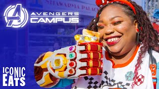 Trying 14 Of The Most Popular Menu Items At Avengers Campus, Disneyland | Delish