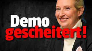 💥Demo gegen Alice Weidel GESCHEITERT