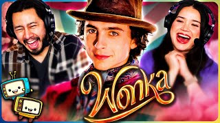 WONKA (2023) Is Delightful! | Movie Reaction | First Time Watch | Timothée Chalamet