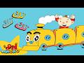 أغنية تك تك تك مواصلات للأطفال 🚗🚂 | آدم ومشمش