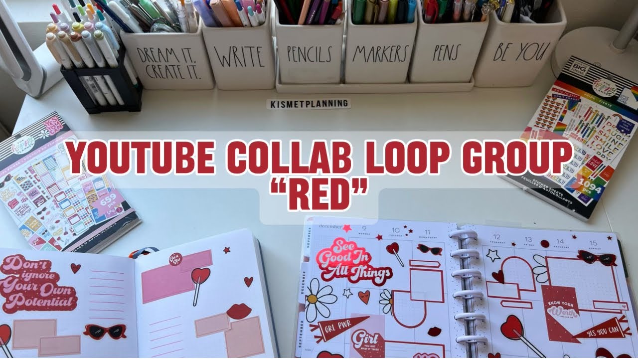 Youtube Collab Loop Group Red Youtube