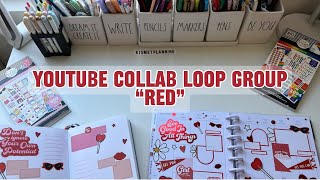 YOUTUBE COLLAB LOOP GROUP | RED