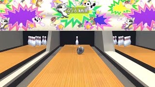 あつまれBOWLING：バラエティ　スペア 5ピン　ルーレット→たまご　#あつまれBOWLING #ボウリング