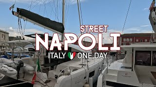 One Day walk in NAPOLI STREET GOPRO 12 HERO VIDEO 4K ITALY 🇮🇹 || #travel #citywalk #music #italy