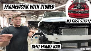 @Vtuned Brought Me A FRAME DAMGED Mercedes, Lets Fix It!