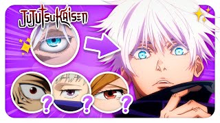 CAN YOU GUESS THE EYES? JUJUTSU KAISEN EYES QUIZ 👁️🕹️ Jujutsu Kaisen anime quiz | Anime challenge 💜