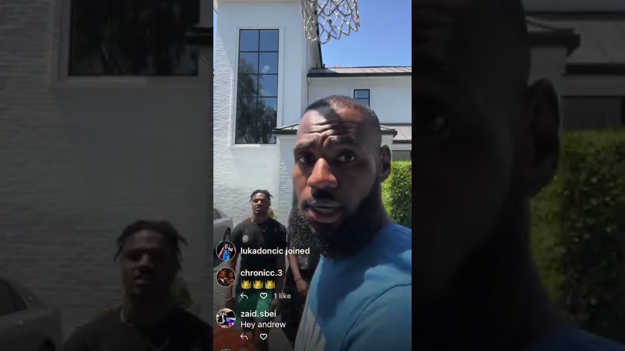 LeBron making sure Bronny & Bryce make their shots π