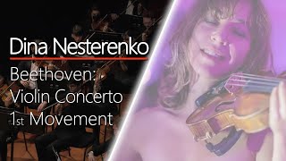 Dina Nesterenko – Beethoven: Violin Concerto, 1st Movement