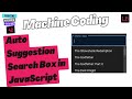 Search with Auto Suggestion | Frontend Machine Coding Question | JavaScript Interview Question - 42