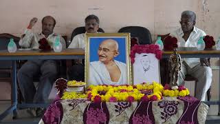 150 Mahatma Gandhi Jayanthi Celebrations V.S.University Nellore