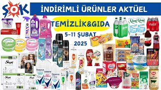 ŞOK  HAFTANIN FIRSAT ÜRÜNLERİ 5-11 ŞUBAT 2025 RESMİ KATOLOG ✅TEMİZLİK\u0026GIDA ÜRÜNLERİ