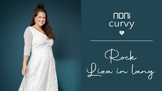 Brautrock I Langer Rock mit Blütenmuster - Liza noni Curvy | noni Brautmode