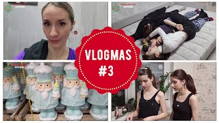 🎅🏻VLOGMAS №3/ 🛒Новый диван!/ 🙄Мне стыдно/ Результат маммограммы/