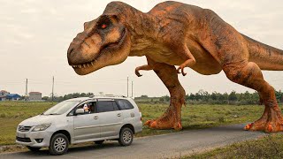 The BEST Dinosaur T-rex Hunting | Jurassic Park Fan-Made Film | T-rex Attack| Dinosaur NEW HOT Movie