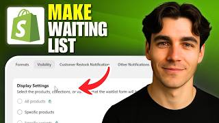 How To Make A Waiting List On Shopify (Tutorial 2026)