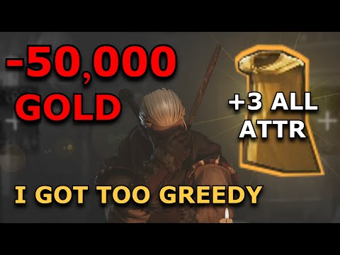 I LOST my GOLDEN CLOAK to GREED! – Solo Dark and Darker Gameplay