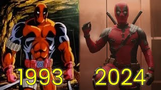 Evolution of Deadpool in Movies & TV (1993-2024)