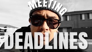 Meeting a deadline the right way