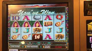 125 Free Spins Won on a 25 Cent Bet - Bombay Slot Machine