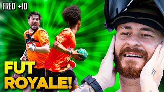 BATTLE ROYALE DO FUTEBOL - LEVOU BOLADA, TÁ FORA